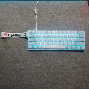 Nuevo <span class=keywords><strong>Teclado</strong></span> Mecánico Mini 2026 con Cable, 60%, Iluminación LED <span class=keywords><strong>RGB</strong></span>, USB Tipo-C, ABS, Compacto, Portátil, 61 Teclas, para Oficina - Product Image 4