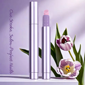 Huile nourrissante pour ongles en céramique naturelle, brillante, renforçante, réparatrice, soin des cuticules, logo personnalisé, huile essentielle 2 en 1 - Product Image 4