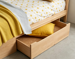<strong>Solid</strong> <strong>Wood</strong> <strong>Platform</strong> <strong>Bed</strong> With Storage Drawers Modern Minimalist Japanese Style Low Profile Double <strong>Bed</strong> <strong>Frame</strong> for Bedroom Furniture - Product Image 4