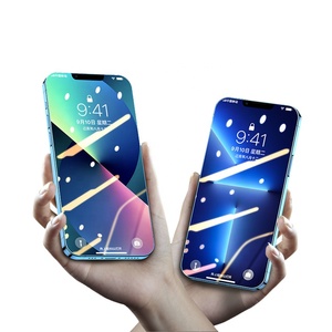 Caliente 2 paquetes 3 paquetes 9H Protector de pantalla de vidrio templado para <span class=keywords><strong>iPhone</strong></span> 13 para <span class=keywords><strong>iPhone</strong></span> 12 pro Max protector de pantalla de teléfono 2 paquete - Product Image 2