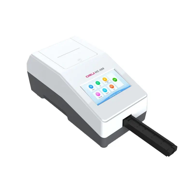 Hot Selling Kleine Draagbare HC-300 Auto 5000 Records Analyze Testmachine Apparatuur Urine Strips Lezer Urine Analyzer