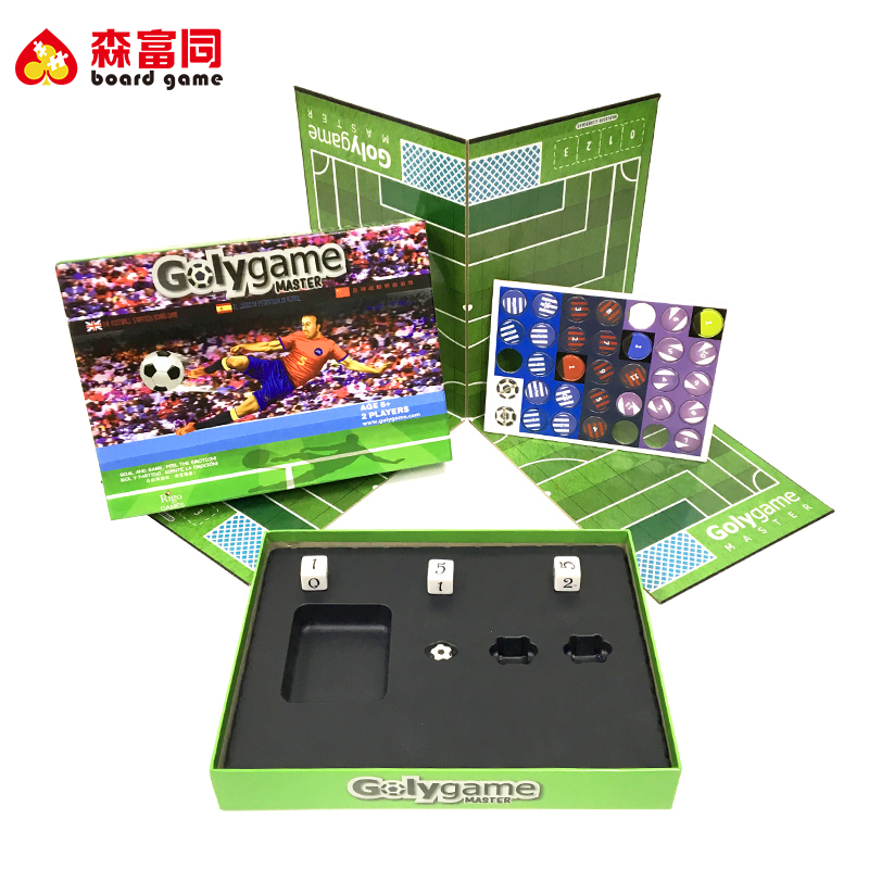 Múltiples combinación dados tablero jugando a las cartas peones bandejas Secuencia de Juego de fiesta