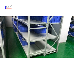 Étagère d'angle en métal pour magasin, entrepôt, stockage, accessoires mobiles, articles de boutique, usage général industriel - Product Image 4