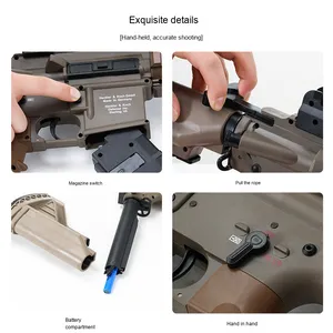 Pistola Giocattolo Elettrica M416 <span class=keywords><strong>per</strong></span> Ragazzi, Ispirata a PUBG, <span class=keywords><strong>per</strong></span> Parco Giochi all'Aperto, Regalo Perfetto <span class=keywords><strong>per</strong></span> <span class=keywords><strong>Bambini</strong></span> - Product Image 3