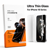 Film de protection d'écran en verre trempé ultra-fin UTG de 0,07 mm à prix d'usine pour iPhone 17 18 Pro Max