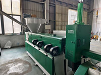 Machine de Recyclage et de Granulation de Films Biodégradables pour Sacs de Courses et Bandes de Refroidissement par Air SJ-120L