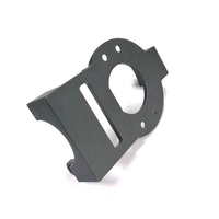 Clavier mécanique usiné sur mesure CNC, boîtier de clavier en polycarbonate givré, clavier anodisé, service d'usinage par sablage