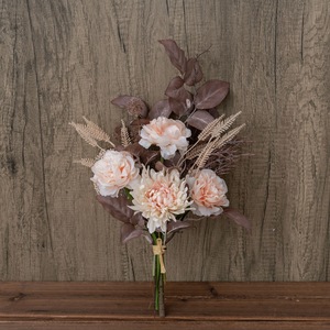 Bouquet de fleurs artificielles CallaFloral en tissu tissé plastique, décoration intérieure, accessoires de mariage CF01478 - Product Image 3