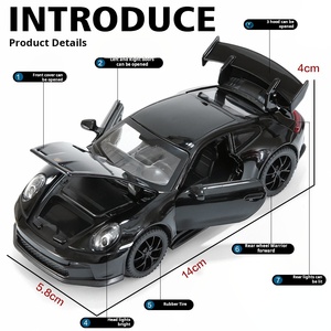 KMM 21008 Base Box 1/32 pour GT3, modèle de voiture en alliage moulé sous pression, jouet à rétrofriction sans son ni lumière, avec pile bouton 1.5V, pour enfants et adultes - Product Image 5