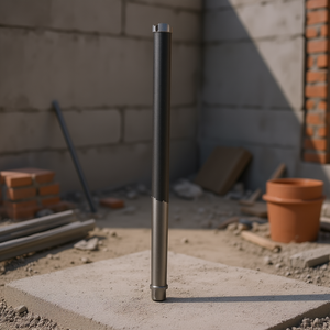 Broca de diamante para perforación de hormigón, ladrillo, bloques y mampostería, 1 pulgada de diámetro, 14 pulgadas de profundidad, rosca interna 5/8-11 - Product Image 2