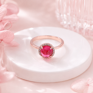 Anello Aperto Regolabile con Pietra Delicata Colorata, Anello Minimalista da Donna - Product Image 3