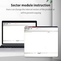 Módulo Lector/Escritor de Tarjetas IC, Lector de Tarjetas de 13.56MHz, Puerto Serie RS232/RS485, Control de Acceso a Puertas de Plástico a Prueba de Agua, ISO 14443A