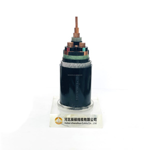 Điện áp trung bình cáp điện ba lõi yjv72 6/10KV xlpe ngoài trời bọc thép cáp giá - Product Image 4