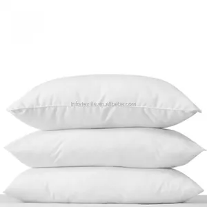 TC300 100棉缎刺绣枕套酒店用床上用品套装白色20 "x32"/20 "x40" 枕壳枕头