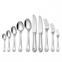 Ensemble d'ustensiles de table en acier inoxydable gaufré décoratif, poli de qualité supérieure, pour cadeau de mariage, buffet d'hôtel, repas à domicile : cuillère, fourchette, couteau