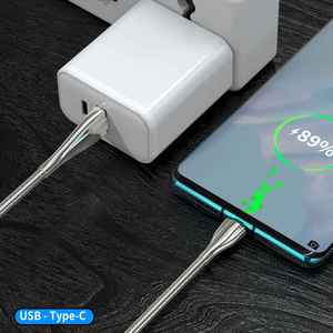Chất Lượng Cao 1M Hợp Kim Kẽm Vỏ Kim Loại Linh Hoạt Hose Loại C Micro USB Cable Đối Với iPhone Đối Với Samsung - Product Image 4