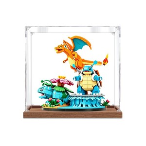 Étui de présentation anti-poussière en acrylique pour collectionneurs du Trio légendaire Pokémon, modèle YLD-AD27, ensemble 72153, boîte de rangement pour figurines, fabriqué en Chine - Product Image 5