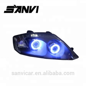 Hyundai-Coupe-2002-2005 Headlight Assembly with 5500k Headlight Bulbs Ballast and 2.5 Inch Projector Lens - Product Image 2