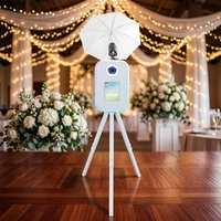 Photomaton moderne sans fil pour iPad et appareil photo reflex numérique avec hauteur réglable pour la photographie