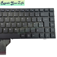 Keyboard Laptop Brazil PT-BR ABNT2 untuk Compaq Presario 21 21N CQ18 CQ21 HP 21 21N Notebook Keyboard P/N DOK-V6369I ZY-00-LA