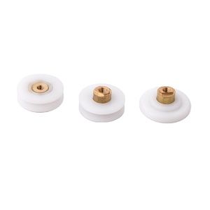 Badezimmer Glas-Falttür Duschkabine Mini-Hängewellen Schwenk-Einzelfalttür-Rad für Duschglastür - Product Image 5