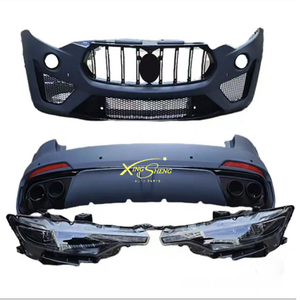 Utilisé pour les pare-chocs <span class=keywords><strong>Maserati</strong></span> <span class=keywords><strong>Levante</strong></span> modifiés avec de nouveaux boîtiers de phares Modification des accessoires avant et arrière - Product Image 3