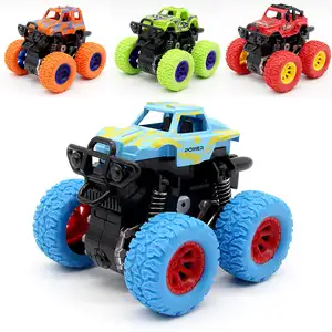 Venda por atacado de carros de brinquedo pequenos para crianças, carros de brinquedo off-road com tração nas quatro rodas inertia para meninos