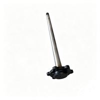 Arbre d'entraînement arrière en acier cannelé à 6 trous pour tricycle électrique/à essence, pour assemblage d'essieu de usage courant