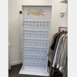 Étagère à champagne en acrylique personnalisée pour mariage, présentoir en perspex pour <span class=keywords><strong>prosecco</strong></span> - Product Image 1