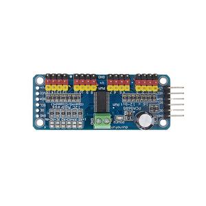 Module PCA9685PW 16 canaux 12 bits PWM <span class=keywords><strong>Servo</strong></span> <span class=keywords><strong>Shield</strong></span> Driver avec <span class=keywords><strong>interface</strong></span> <span class=keywords><strong>I2C</strong></span> pour Pi - Product Image 4