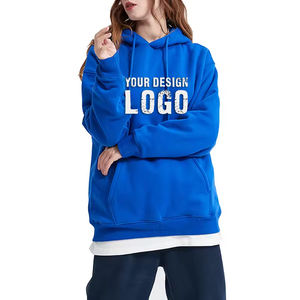 Sweat-shirt pour femme en molleton uni de 360 g, personnalisable avec un MOQ faible, style streetwear décontracté, lourd, ample, pull sport, sweat-shirt pour femme - Product Image 5