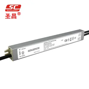 SC LED sürücü 30W 350mA 0-10V/1-10V 10V PWM 4 in 1 kısılabilir ince şerit ip67 su geçirmez led sürücü