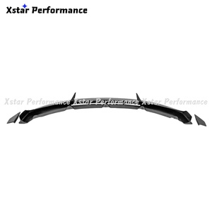 Lèvre avant en fibre de carbone style Xstar pour Mercedes Benz W206 S206 <span class=keywords><strong>C43</strong></span> <span class=keywords><strong>AMG</strong></span> C300 2021-ON - Product Image 4