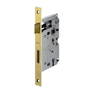LOCKS FOR WOODEN DOORS PATENT <b>SQUARE</b> <b>EDGE</b> 'MOD. 570' AGB E50 - Brass - Product Image 1
