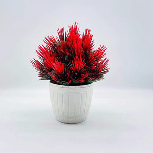 Planta Artificial en Maceta, Flores de Plástico en Forma de Campana, Tacto Natural, Pequeño Adorno para Decoración de Interiores - Product Image 4
