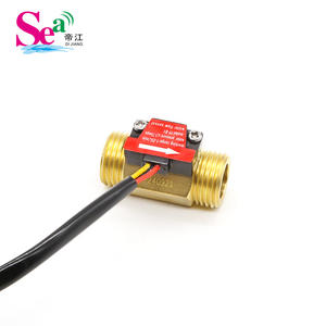 B1 Copper Liquid <b>Flow</b> Sensor Turbine-Type Hall Effect Water <b>Meter</b> with 4-Point Card Reader Compatibility - Product Image 5