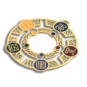 Marcapáginas de Metal de Latón Chapado en Oro Rosa, Estilo Antiguo, Personalizado por Sublimación, Proveedor Original - Product Image 6