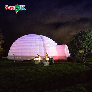 Sayok miễn phí 3D thiết kế 8M 26ft bền Oxford vải <span class=keywords><strong>Inflatable</strong></span> Lều tuyết lều cho sự kiện bên cho thuê - Product Image 4