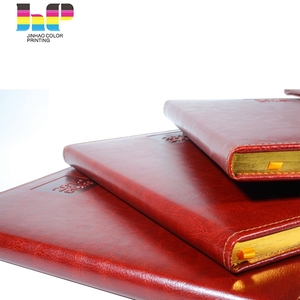 Sinh thái thân thiện tùy chỉnh PU da Bìa máy tính xách tay A5 ràng buộc kinh doanh Tạp Chí máy tính xách tay da máy tính xách tay in ấn - Product Image 3