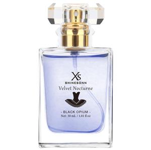 SHINESONN Velvet Nocturne Black Opium Eau de <span class=keywords><strong>Parfum</strong></span> Moderne Longue Durée pour Femme, <span class=keywords><strong>Parfum</strong></span> Floral Fruité en Spray pour Usage Quotidien - Product Image 1