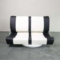 Siège double pour bateau, chaise de marin, siège de capitaine personnalisé, siège passager réversible pour bateau de luxe, yachts et bateaux à moteurs