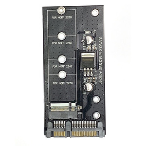 Vendita calda <span class=keywords><strong>M</strong></span>.2 SSD NGFF a SATA3.0 adattatore scheda scheda SATA3.0 a <span class=keywords><strong>M</strong></span>.2 SSD adattatore - Product Image 6