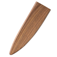 Funda de Madera para Cuchillos de Cocina, Protector de Cuchillas de Madera de Nogal, Funda Profesional para Cuchillos de Chef, Accesorios, Saya de Madera