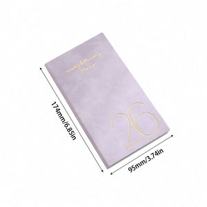 Agenda Semanal A6 Ecológica de Papel, Organizador de Bolsillo para Negocios y Regalos Promocionales 2026 - Product Image 4