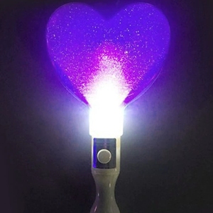 ไฟ LED รูปหัวใจแบบขายส่ง พร้อมโลโก้สั่งทำ ไฟกระพริบสำหรับงานแสดงสดและอุปกรณ์จัดงาน - Product Image 3