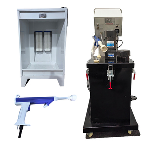 Machine <span class=keywords><strong>de</strong></span> <span class=keywords><strong>flocage</strong></span> électrostatique Huaxiangcun 100 kV avec dispositif <span class=keywords><strong>de</strong></span> récupération <span class=keywords><strong>de</strong></span> poudre par pompe 50W, efficace pour l'équipement <span class=keywords><strong>de</strong></span> revêtement textile domestique - Product Image 5