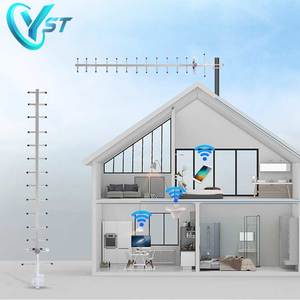 Antena MIMO 4x4 de Largo Alcance para Exteriores <span class=keywords><strong>TP</strong></span>-<span class=keywords><strong>Link</strong></span>, 4G 30 km, 5G 433 MHz, Vertical, de Aluminio, Impedancia de 50 Ohmios para Comunicación - Product Image 6