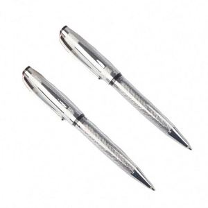 Wholesale Custom Custom Logo Carved Design Ballpoint <b>Pen</b> High Quality Metal Multi-<b>Colored</b> Ink Promotion Gift 1.0 mm Writing - Product Image 5
