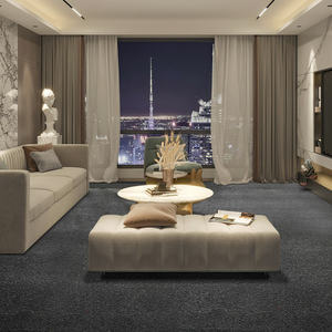 Tapis moelleux à poils longs antidérapant, doux et confortable, tapis tufté du mur au mur pour la maison, la chambre d'enfant, la salle de cinéma, la salle de jeux, la galerie d'art, l'école - Product Image 4