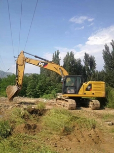 Excavatrice d'occasion Caterpillar 320GC 20T de qualité supérieure, meilleur prix, pelle d'occasion certifiée CE avec accessoire de pincement et brise-roche - Product Image 1